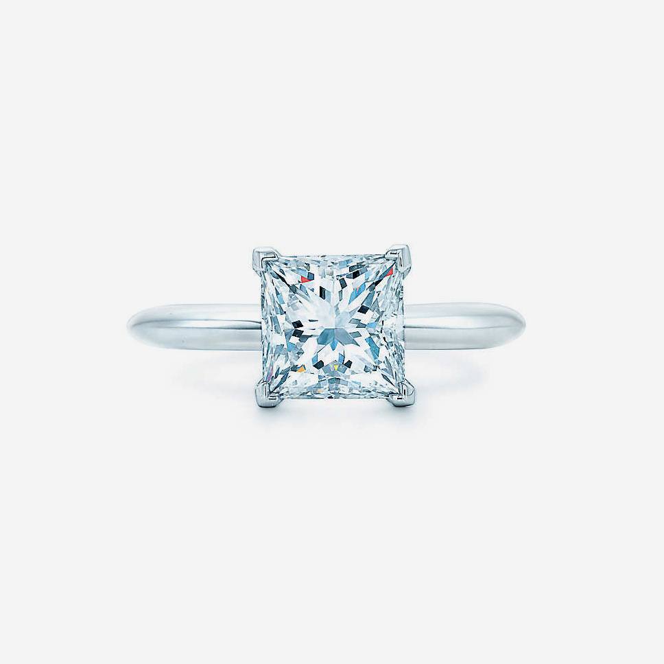Diamond White Ring